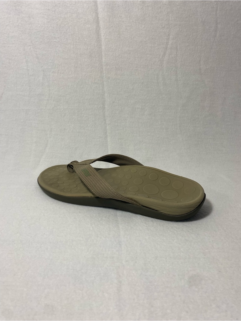 Vionic Wave Toe Post Sandals Khaki Men’s Size 10 Women’s Size 11